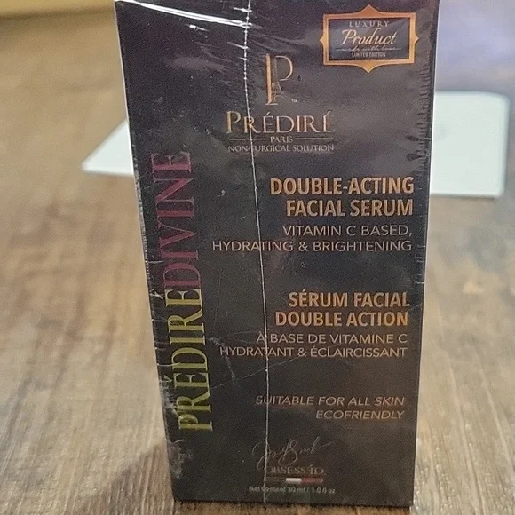 NIB SEALED Prédire Paris Obsessed Vitamin C Skincare Serum - Yellow And Pink